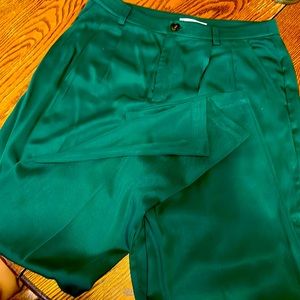 Ann Taylor Loft Forest Green Slacks
